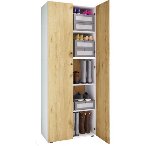 Kleiderschrank Lona Drehtüren