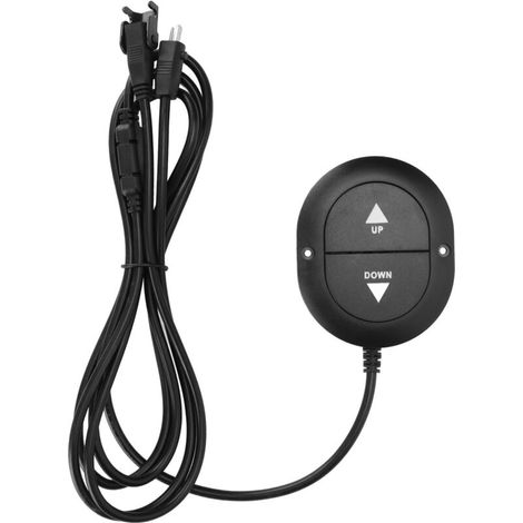 Interrupteur de fauteuil massant électrique avec 2 boutons et poignée de relevage, 12‑32V
