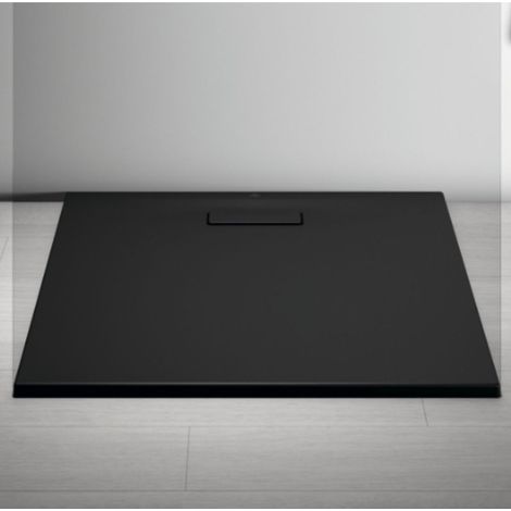 IDEAL STANDARD Ultra Flat New tapa desagüe negro mate (1/4)