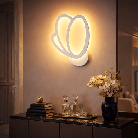 Applique LED Murale 15W Lumiere Froide Chaude Neutre Blanc Metal (1/5)