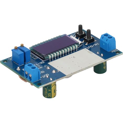 Module d'alimentation réglable régulateur de tension courant constant écran LCD ZK-12KX DC DC 12A (1/5)