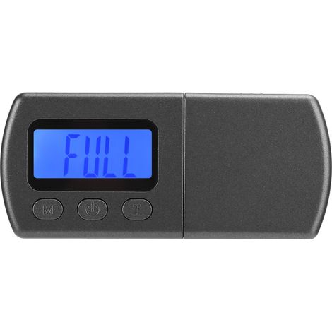 Balance de force d'appui compacte pour platine vinyle avec poids d'étalonnage et écran LCD (1/5)