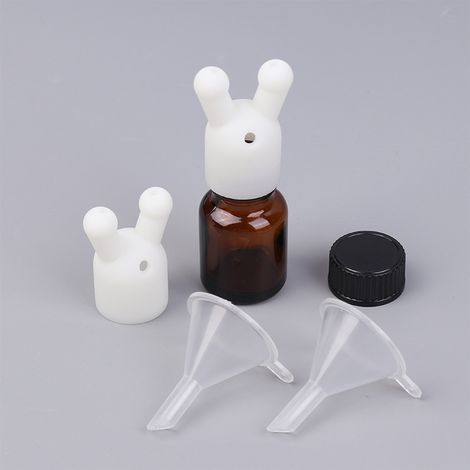 2 Inhalateurs d’huiles essentielles, Inhalateur aromatique nasal hermétique à double trou, Flacon distributeur de parfum miniature avec capuchon d’inhalation, pour améliorer l’aromathérapie (1/4)