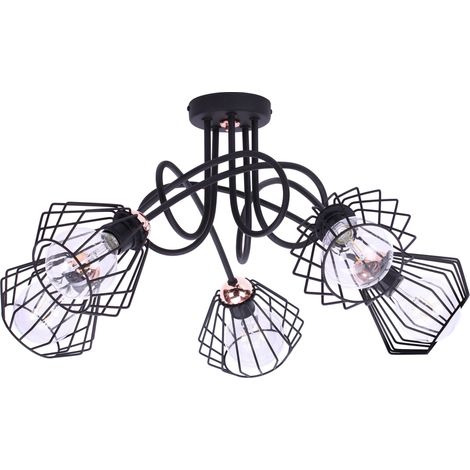 Lámpara colgante de techo LED original Copper Loft