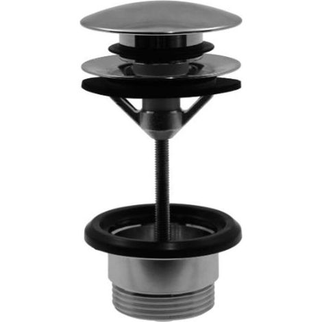 Hansa Accesorios - Válvula de desagüe cerrable para lavabo, cromo 59913988 (1/2)
