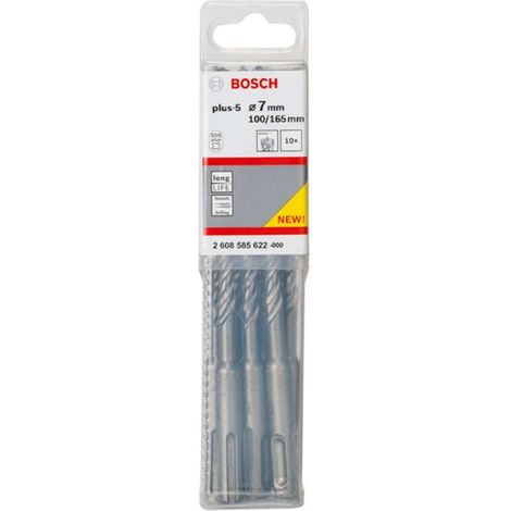 Set punte Bosch SDS-plus-5 7mm 10 pezzi [2608585622]
