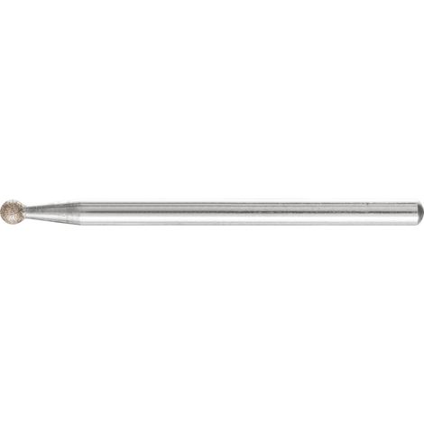 PFERD TOOLS CBN-Schleifstift Kugel Ø 3,0mm Schaft-Ø 3 mm B64 (fein) zum Gravieren und Entgraten 5 Stk