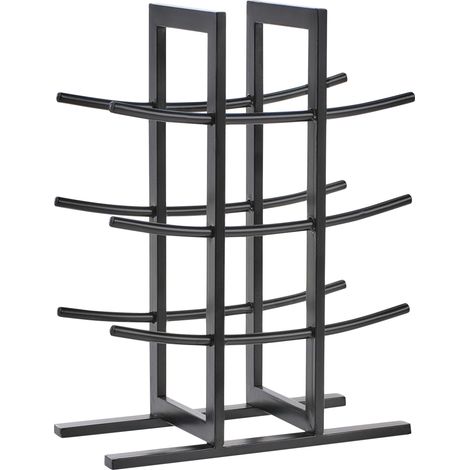 Weinregal MONAGHAN Metall Schwarz