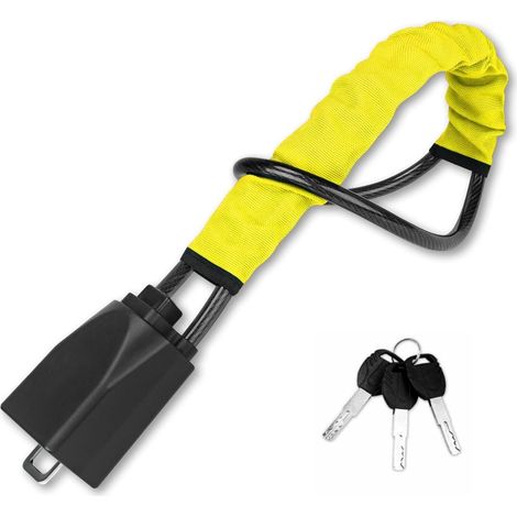 Antivol de volant voiture Sabot Antidémarrage, pour Tank 300 500 700, Serrure antivol haute sécurité avec double protection,C C normal (1/5)