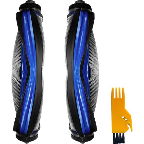Brosse principale 2 pièces pour Ecovacs Deebot T50 Pro Omni Gen2, T50 Omni, T50 Omni Gen2, T50 Pro Omni, T50 Pro, T80, T30C, X8 Aspirateur, T50 Pro Omni Brosse Principale