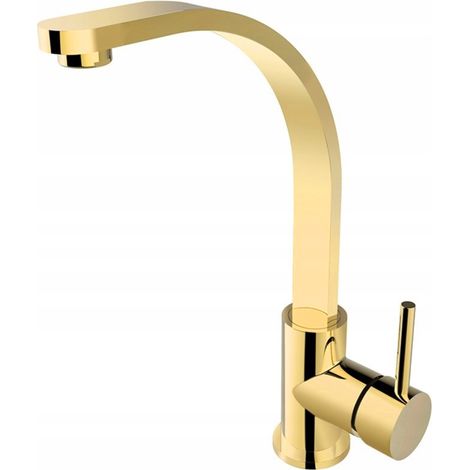 Grifo de lavabo alto Decco I Gold Besco (1/5)