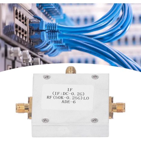 Mélangeur passif ADE-6 à haute linéarité et faible bruit avec double équilibrage par diodes (1/5)