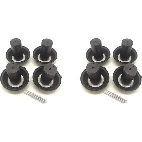 Kit di riparazione del carburatore per motocicletta V-MAX 1200, composto da 8 pezzi, per modelli VMX1200 dal 1985 al 2007, inclusi pistone a depressione e membrana.