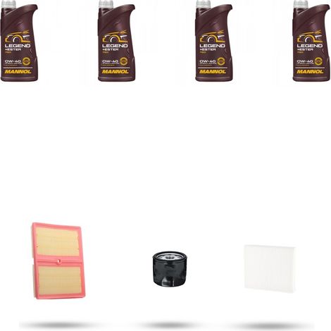 Kit tagliando 3 FILTRI e 4L OLIO compatibile con VW T-Cross 1.0 TSI 70kw Dal 2018 (1/5)
