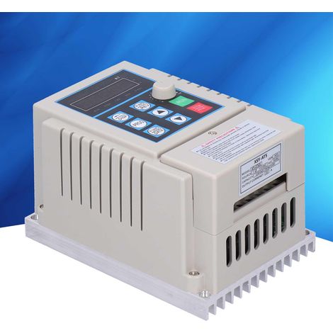 AT5-0750X Convertisseur de fréquence/variateur de vitesse moteur monophasé 110 V, triphasé 220 V, 0,75 kW, entrée unique, sortie trois. (1/5)
