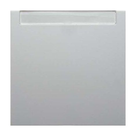BERKER 16268989 WIPPE MIT BESCHRIFTUNGSFELD S.1/B.3/B.7 GLAS POLARWEIß, GLÄNZEND