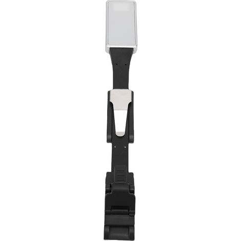 Liseuse à pince LED rechargeable 3 températures couleur col de cygne flexible anti-reflet pour lecture voyage camping (1/5)