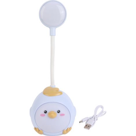 Wiederaufladbare LED-Schreibtischlampe mit USB-Anschluss, 7 Farben und 2 Modi, flexibel, mit Augenschutz und Blaulichtfilter (1/5)