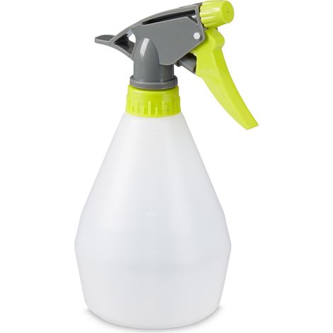 Set di 3 pratici spruzzatori manuali giardino casa 20 x 9 x 11 cm in plastica bianca 130010708