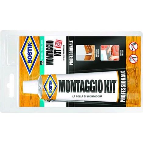 Adesivi Bostik Montage-Kit Tubetto Gr. 125 Conf. 15Pz