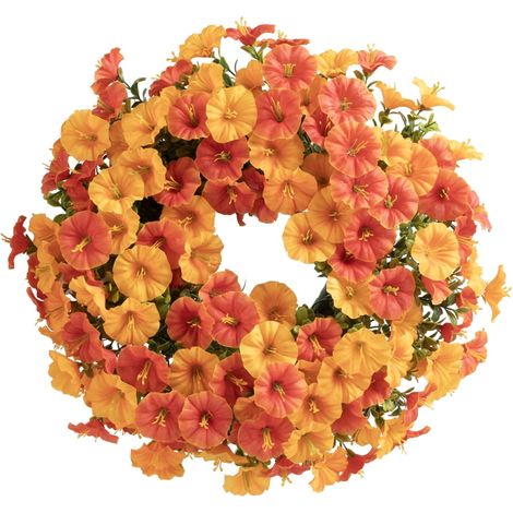 Guirlande De Baies - Suspension En Rotin Pour Porte Ou Mur - Décoration Estivale Pour Intérieur Et Jardin - 35 X 30 X 5 Cm (1/5)