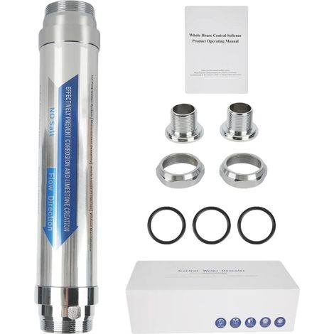 Adoucisseur d'eau, Technologie LPS brevetée, Conception sans entretien, Argent (1/2)