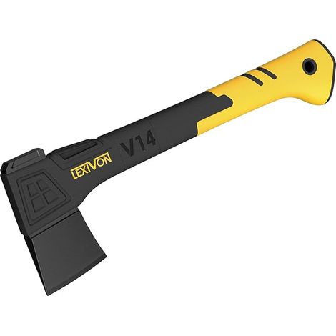 Hache Bois V14 – Hachette Bois de 35 cm  Manche en Composite avec Grip en Caoutchouc TPR  Étui de Transport (LX-V14) (1/5)