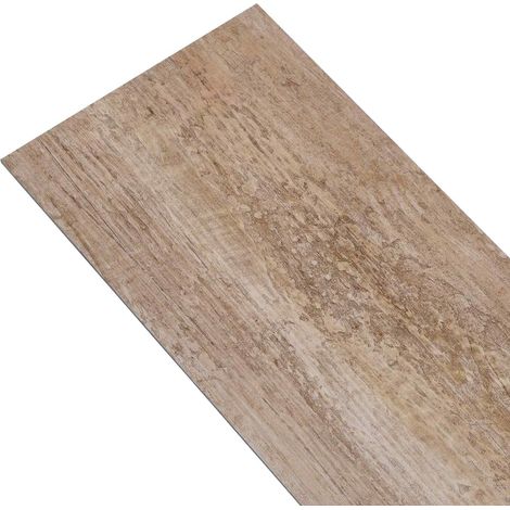 vidaXL Laminas de Suelo de PVC Autoadhesivas Madera Lavada (1/2)
