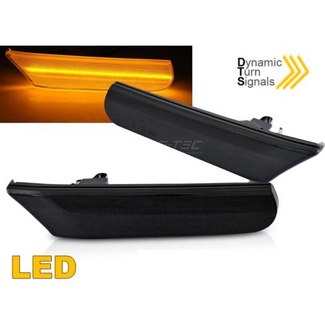 Paire clignotant Repetiteur Porsche Boxster 986 1996 a 2004 Fume led Dyn-37090137 (1/3)