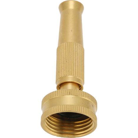 Messing-Wasserschlauchdüse mit G3/4-Innengewinde für Gartenbewässerung (1/5)