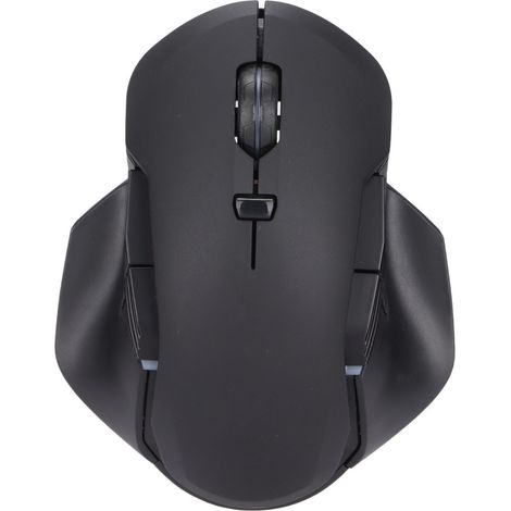 Souris sans fil 2,4 GHz avec capteur filaire, ambidextre, rétroéclairage RGB, 16 000 DPI, design ergonomique, idéale pour le jeu (PMW3325)