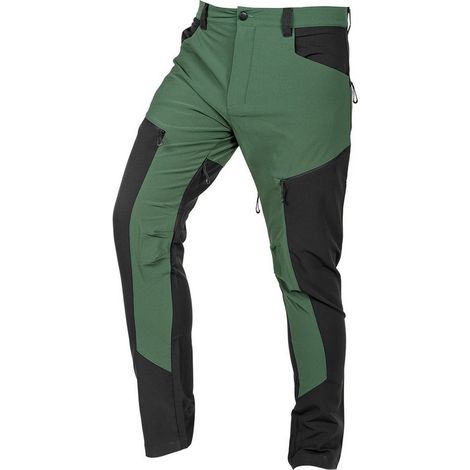 PANTALONES DE TRABAJO PARA EXTERIORES VERDE-GRIS TALLA XL - T N81-293-XL (1/5)