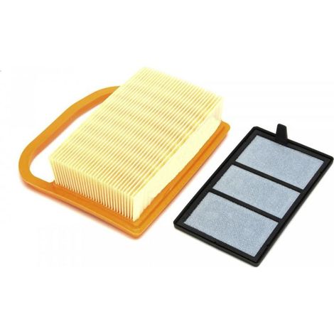 Filtre à air [4238 141 0300] compatible avec TS410, TS420, TS410Z, TS420Z, TS480 et TS500i. Filtre de remplacement de haute qualité pour tronçonneuses et outils de jardin STIHL. Pièce non d'origine.