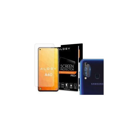 Pellicola protettiva in vetro temperato Alogy per Samsung Galaxy A60/M40 + lente in vetro temperato (1/5)