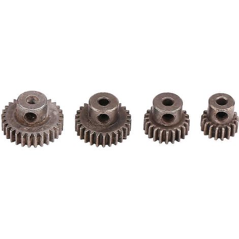 Compatible avec les voitures télécommandées HSP94111, 94123 et HSP110, pièces d'engrenages de moteur en acier 21T, 29T, 17T et 26T et accessoires de pignon. (1/5)