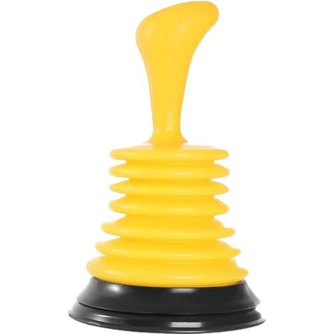 Déboucheur d'évier pour déboucher les canalisations – Puissant piston de toilettes et de cuisine pour nettoyage des canalisations de salle de bain, évier, douche et baignoire