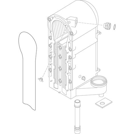 BOSCH Wärmetauscher, 87154069380