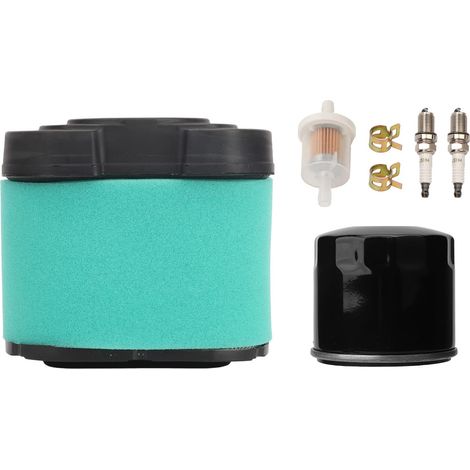 Kit di regolazione del filtro dell'aria + candela + filtro del carburante – per tosaerba Craftsman YT4000 792105 – ferro/gomma