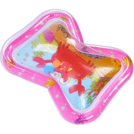 Aufblasbare Baby-Wassermatte, aufblasbares Meeresspielkissen, kühlende Matratze mit Meeresmotiven, taktiles Sinnesspielzeug (wird unaufgeblasen geliefert, Modell I). (1/5)