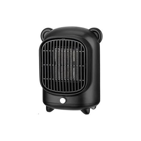 Chauffage soufflant en céramique PTC 500W noir