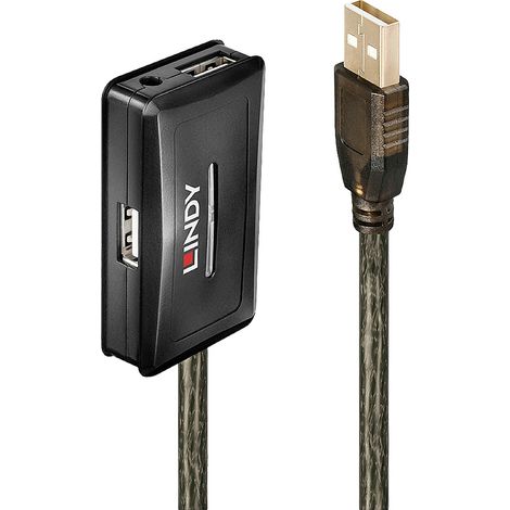 LINDY USB-Kabel USB 2.0 USB-A Stecker, USB-A Buchse, USB-A Buchse, USB-A Buchse, USB-A Buchse 10.00