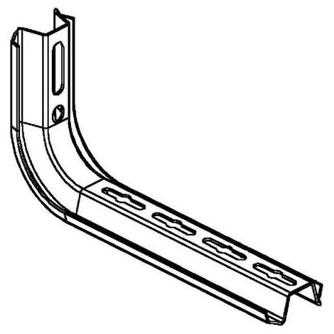 Soporte de suspensión Niedax tks 300 acero galvanizado 42x25 cm