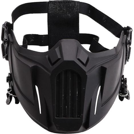 Masque de protection ajustable pour extérieur, coupe-vent, anti-poussière, cosplay, ski, cyclisme (1/5)