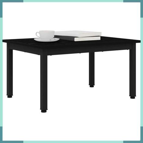 Table basse - 892566 - Chêne noir - Bois d'ingénierie 70 x 50 x 36 cm - Rectangulaire (1/5)