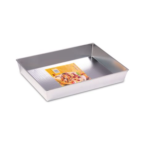 Teglia da forno 28x23,5x6 cm - nera, rivestimento antiaderente