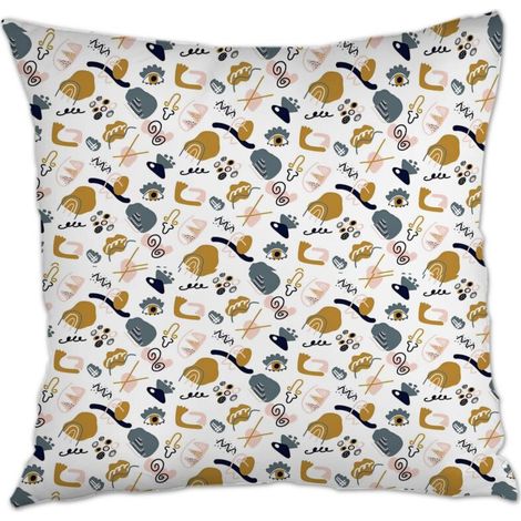 Housse de coussin décorative léger pour mariage, anniversaire, naissance de bébé (1/5)