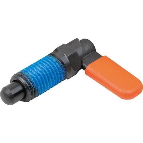 KIPP Sperrriegel M20 Ø8mm Form CP Kappe ohne Mutter Stahl brüniert (1/3)