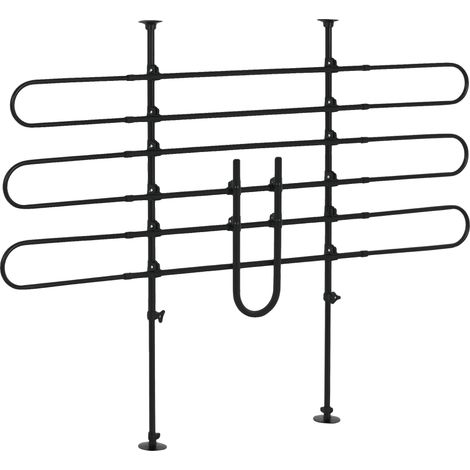 Séparateur de voiture pour chien, ajustable, barrière de sécurité, vert armée (1/2)