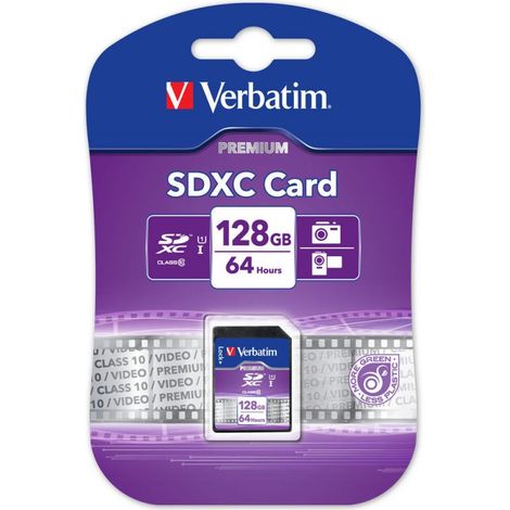 Verbatim SDXC-Card 128GB (44025)
