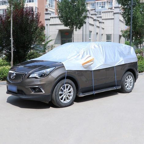 Couvercle semi - remorque, résistant aux UV et à l'eau, pour SUV argent